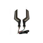 Semnalizare moto 12V cu funtie de lumina de zi alba si semnalizare  galbena  Cod: FS-1214 - imagine 2