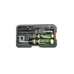 Trusa surubelnita cu biti si tubulare 5-13mm 51 piese Breckner Germany Cod: BK80628