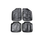 Covoare cauciuc auto universale interior tip tavita set 5 piese fata spate tunel median Cod: KNG-100696 - imagine 2