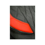 Huse scaune auto universale fractionate Premium fata si spate compatibile dimensiuni standard negru rosu Cod: HNG1101-1 - imagine 7