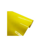 Folie auto caroserie  autocolant  PET Premium cu tehnologie de eliminare a bulelor galben 1mx1,52m  Cod: SP070X