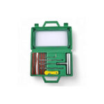 Set reparatie vulcanizare anvelope tubeless cu chei snururi si cutter Cod: TR542 - imagine 3