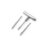 Set reparatie vulcanizare anvelope tubeless cu chei snururi si cutter Cod: TR542 - imagine 5