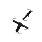 Teu stropgel negru diametru 5mm Cod: ART05106 - imagine 2