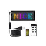 Modul panou flexibil ochi camion devil eye publicitar,display RGB ,control aplicatie, USB 5V 10x35cm Cod: FS-1803 - imagine 6