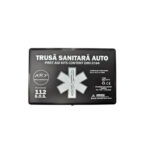 Trusa medicala auto de prim ajutor cutie plastic omologata RAR marca ART