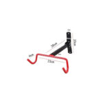 Suport de perete pliabil pentru bicicleta, capacitate 30 kg Cod: BAG102 - imagine 3