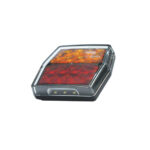 Lampa spate 99,6x93, 4 functii, iluminare numar, LED, cablu, Fristom Cod: FT-222T - imagine 2