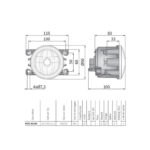 Proiector ceata FI90 HO5 compatibil Dacia Logan, Sandero,Duster  Cod: 46100 - imagine 6