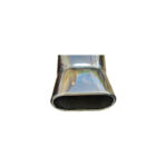 Ornament toba inox, intrare 6.2 cm, lungime 21 cm, latime maxima 14 cm Cod: 1167 - imagine 2