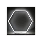 Set lumini LED hexagonale auto 42W 6000K alb rece compatibil garaj atelier Cod: HEX4
