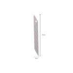 Lame cutter unghi 30 grade segmentate, calitate premium, set 10 bucati Cod: 1361