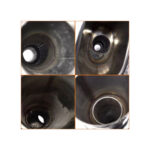 Toba sport inox dubla, diametru intrare 60 mm, lungime totala 550 mm, corp 320 mm Cod: 801212-7676P - imagine 7