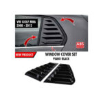 Ornament protectie geam lateral spate compatibil Volkswagen Golf 6 MK6 Hatchback 2009-2012 Cod: 34130 - imagine 6