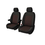 Huse scaune auto universale 9 piese fractionate bancheta spate  Cod: XYJ002 - imagine 5