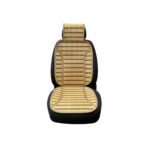 Set huse auto din bambus culoare bej universale pentru scaune auto cu spatar si tetiera Cod: XYJ-BMB