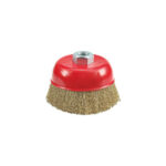 Perie cupa din sarma 75mm pentru bormasina Cod: 06970