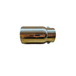 Ornament toba inox Premium, intrare 6.3 cm, lungime 13 cm, diametru exterior 7.5 cm Cod: 7100110