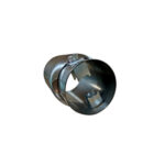 Ornament toba inox Premium, intrare 6.3 cm, lungime 13 cm, diametru exterior 7.5 cm Cod: 7100110 - imagine 3