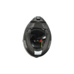 Casca motocross integrala negru mat cu viziera transparenta si ochelari de soare, marimea L Lion Cod: DISTM86 - imagine 6