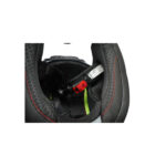 Casca motocross integrala negru mat cu viziera transparenta si ochelari de soare, marimea L Lion Cod: DISTM86 - imagine 7