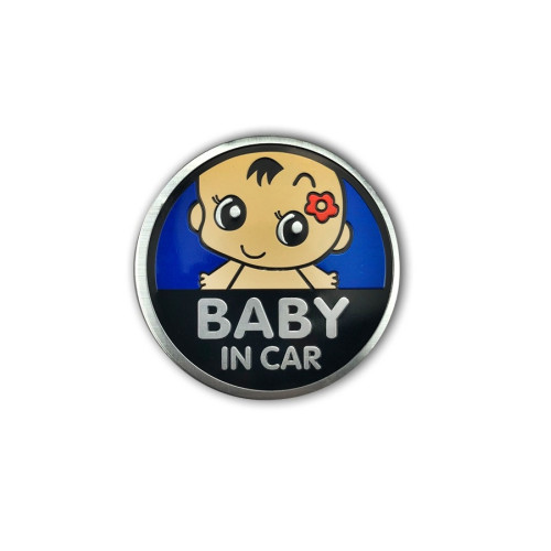 22723966133_641881417-086b6e23-500x500 Ornament Baby in Car auto fundal albastru 13x13cm Cod: TS-122 - imagine 1