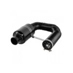 Filtru aer sport cu tubulatura si turbina aluminiu set complet Cod: 305404B