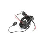 Cablaj cu buton releu si siguranta pentru proiectoare DC 12V Cod: DISCP95