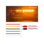 Set lampa LED 5 functii 12V-24V cu semnal dinamic Neon Effect 32x13cm pentru duba, camion  Cod: ST0419 - imagine 5
