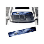 Abtibild parasolar parbriz sau luneta model Ochi de Lup Cod: YH-01