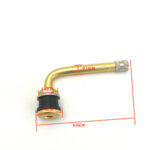 Valva camion din cupru curbata 80mm  90 grade Cod: TR-572C - imagine 6