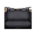 Huse Auto Universale 11 Piese fractionate  Negru cu Negru Compatibile Scaune Fata si Spate Cod: HNG1321-1 - imagine 3
