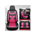 Huse Auto Universale 11 Piese Negru cu Rosu Compatibile Scaune Fata si Spate Cod: HNG1321-3 - imagine 4