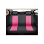 Huse Auto Universale 11 Piese Negru cu Rosu Compatibile Scaune Fata si Spate Cod: HNG1321-3 - imagine 3