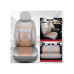 Huse Auto Universale 11 Piese fractionate Bej Compatibile Scaune Fata si Spate Cod: HNG1321-5 - imagine 4