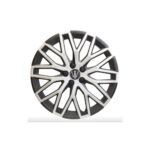Set 4 capace roti Evo culoare negru argintiu 16 inch Cod: WF4-1SL-16