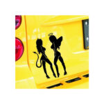 Abtibild Devil si Angel silueta auto decorativ diverse culori Cod: YGT-15 - imagine 4
