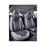 Huse scaune auto universale fractionate Premium 9D fata si spate gri gri antracit  Cod: HNG1407-6