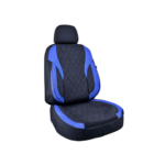 Huse scaune auto universale XL fractionate Premium compatibile SUV si Limuzine negru albastru Cod: HNG2504-2 - imagine 2