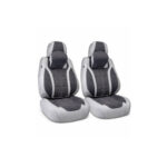 Huse scaune auto universale fractionate Premium 9D fata si spate gri gri antracit  Cod: HNG1407-6 - imagine 4