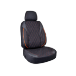 Huse scaune auto universale fractionate XL Premium compatibile SUV si Limuzine negru cusatura rosie Cod: HNG2504-4 - imagine 2