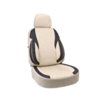 Huse scaune auto universale fractionate XL Premium compatibile SUV si Limuzine bej cu negru Cod: HNG2504-3 - imagine 2