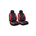 Huse scaune auto universale fractionate XL Premium compatibile SUV si Limuzine negru rosu Cod: HNG2504-1 - imagine 3