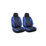 Huse scaune auto universale XL fractionate Premium compatibile SUV si Limuzine negru albastru Cod: HNG2504-2 - imagine 3