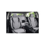 Huse scaune auto universale fractionate XL Premium compatibile SUV si Limuzine gri negru Cod: HNG2504-5 - imagine 4