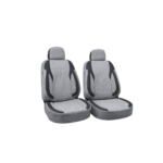 Huse scaune auto universale fractionate XL Premium compatibile SUV si Limuzine gri negru Cod: HNG2504-5 - imagine 3