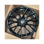 Jante PDW 20x8.5 fata 20x10 spate 5x112 ET25 ET33 negru lucios compatibile BMW Cod: LA5408F12 / LA5408R92 - imagine 3
