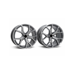 Jante PDW 22x10 fata 22x11 spate 5x112 ET40 ET35 gri antracit polish compatibile BMW Cod: LC5445F12 NX / LC5445R95 NX - imagine 2