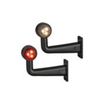 Lampa gabarit auto LED 12V 24V pentru camion remorca semiremorca lungime 17 cm  Cod: TRL021 - imagine 2