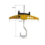 Set suport fixare scara auto pe bare transversale universal 2 bucati Cod: LC2 - imagine 2